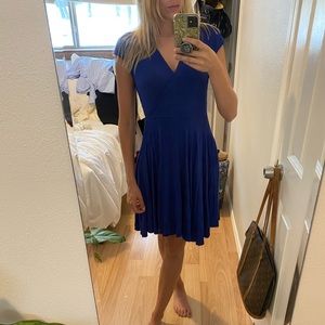 Cobalt Blue wrap dress